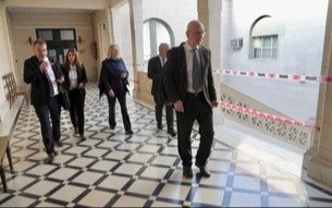 La Corte bonaerense inspeccionó daños en Bahía Blanca