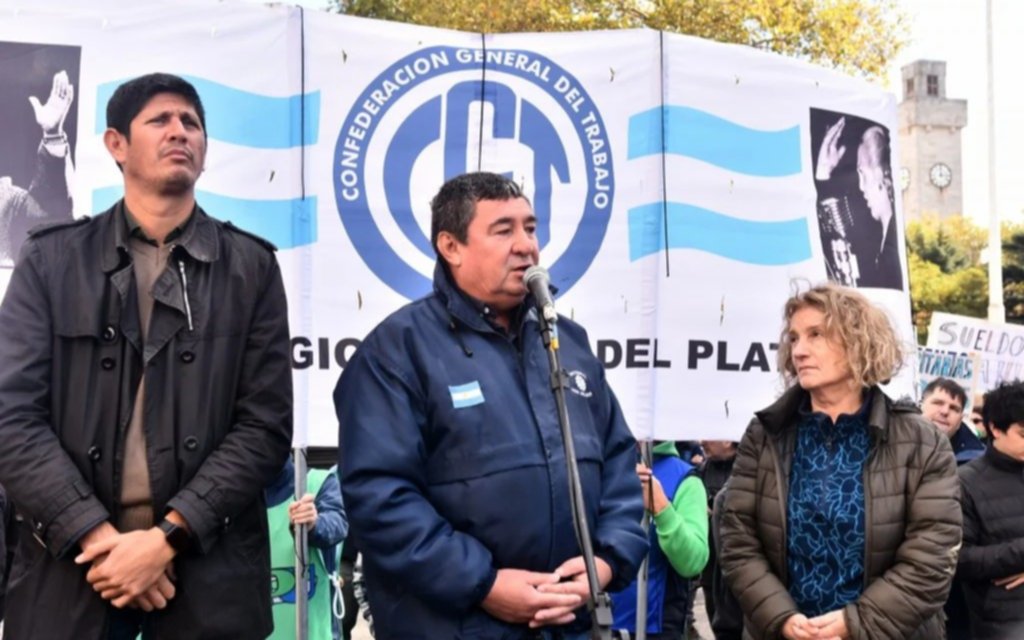 La CGT Mar del Plata marcó posición en el día del trabajador