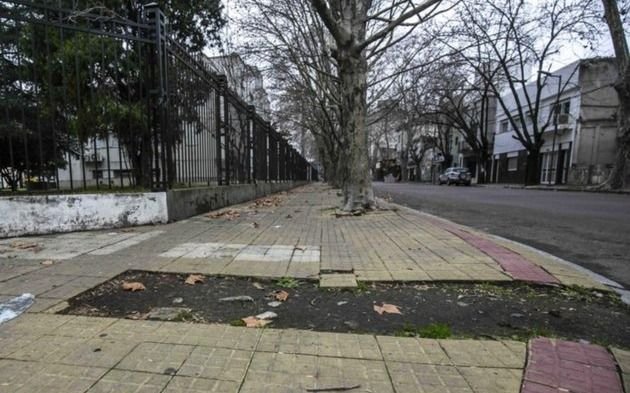 Alak prepara un plan de reparación de veredas en el casco urbano