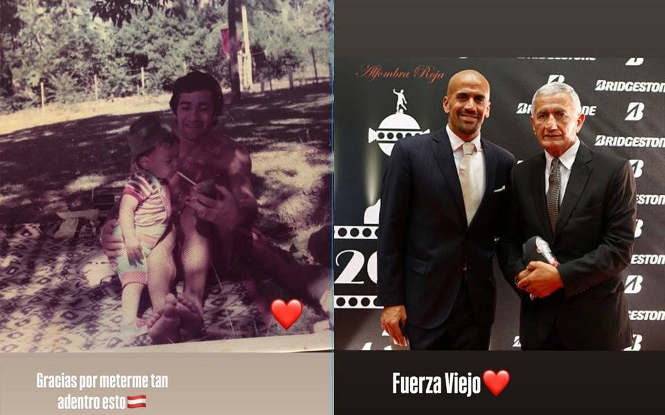 El mensaje de la "Brujita" a su padre Juan Ramón Verón, internado en La Plata: "Fuerza viejo"