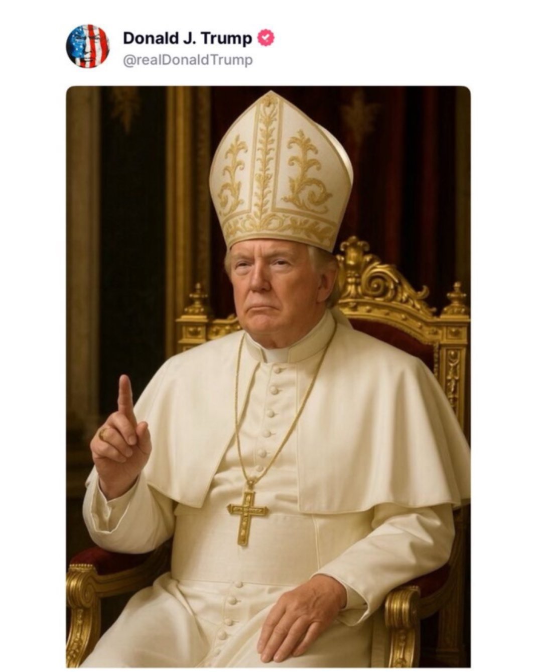 La foto publicada por el perfil oficial de X de la Casa Blanca / X @WhiteHouse