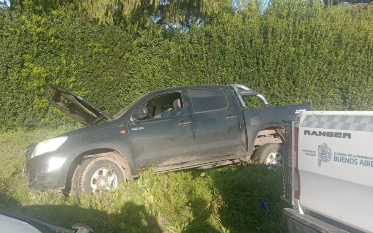 Fuga y accidente en La Plata: robó, escapó y terminó en una zanja