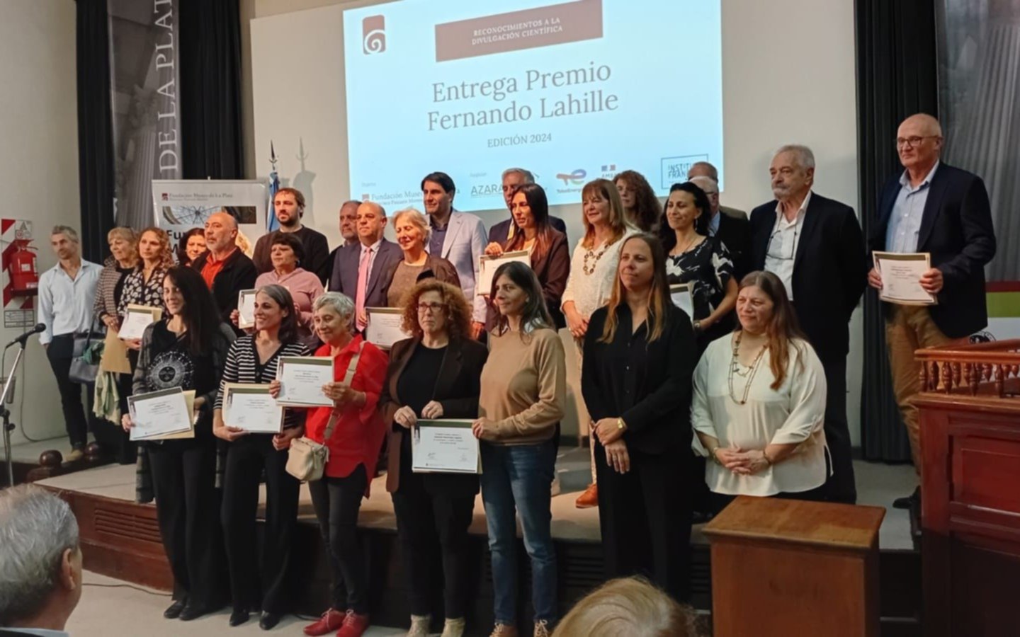 La Fundación Museo de La Plata entregó el Premio Lahille