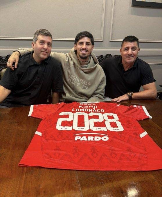 El Rojo “blindó” al defensor Lomónaco