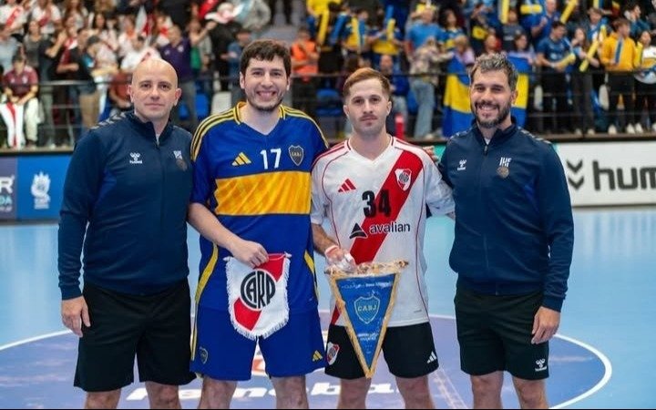 La criptonita de Boca ¡hasta en handball!: con tres Gallardo, River ganó el primer superclásico