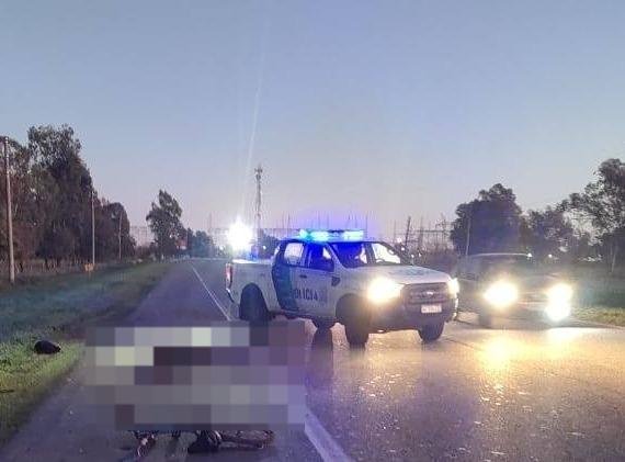 Otra tragedia vial se cobró la vida de un ciclista
