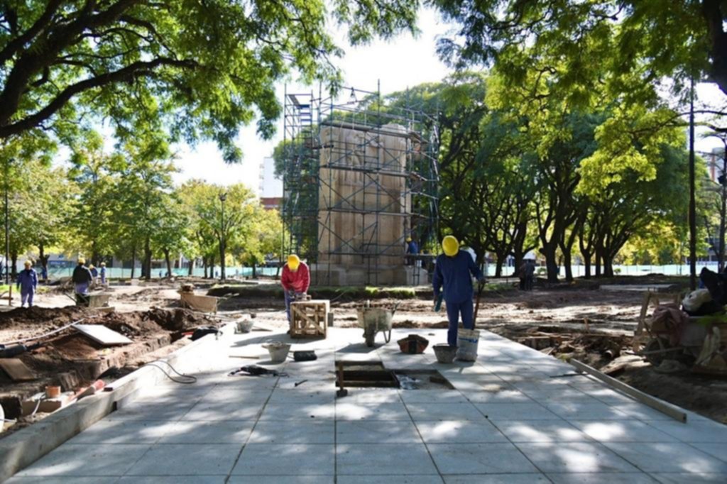 La obra de la Rocha, en el tramo final: se inaugura la semana que viene
