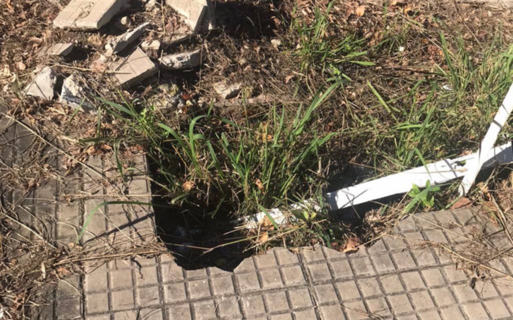 En la zona de Meridiano V crecen las quejas por pozos y baches
