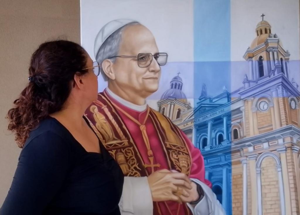 El primer cuadro del Papa, una obra platense