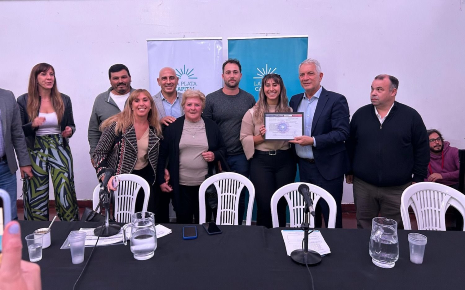 Gorina ya tiene su Junta Comunal: asfalto, puente clave, iluminación y obras en jardines y escuelas
