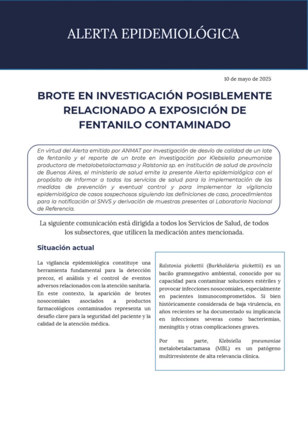 Alertas previas, lo que dijo la Anmat y la prohibición de su uso