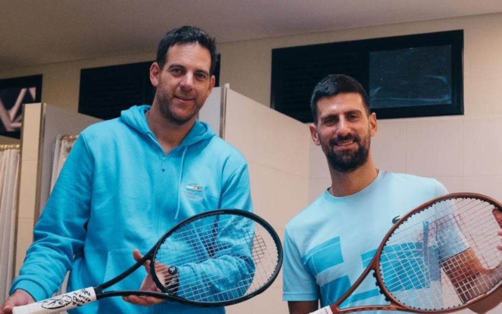 Del Potro: en carrera para ser el entrenador de Djokovic