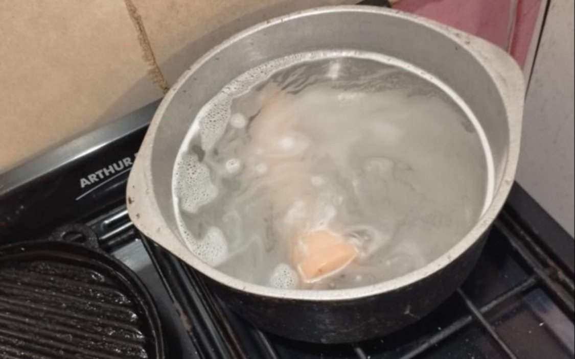VIRAL | Encontró un consolador en una esquina de La Plata, se lo llevó a la casa y lo hirvió en la Essen