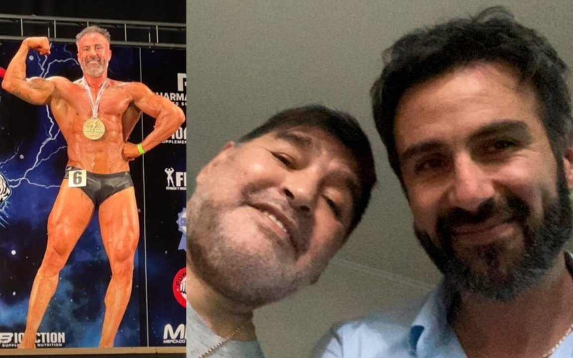Leopoldo Luque ganó un concurso de fisicoculturismo mientras es juzgado por la muerte de Diego Maradona