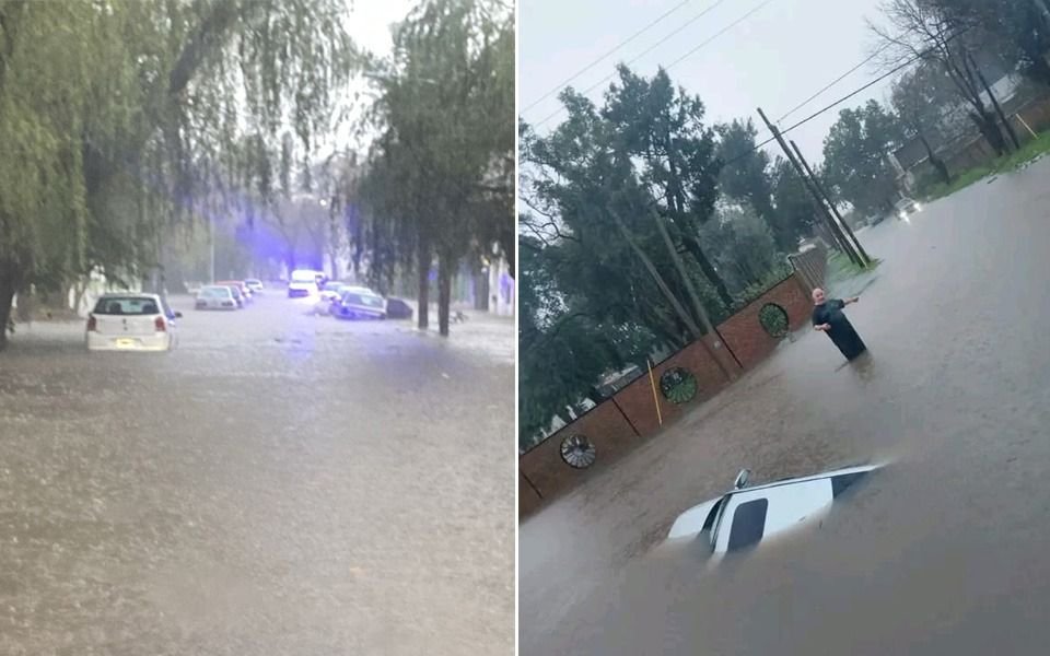 VIDEOS. Zárate en alerta rojo: “Cayó la mitad de agua que en Bahía Blanca y esperamos mucha más”