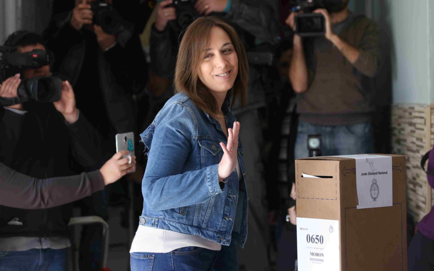 María Eugenia Vidal: "Vamos a esperar los resultados con tranquilidad, no tenemos boca de urna"