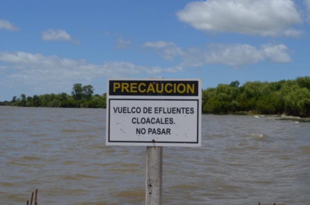 Según un informe, desechos cloacales caen al río sin el tratamiento adecuado