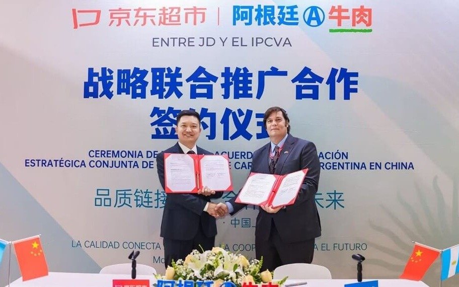 La carne argentina entra al comercio digital de China con JD.COM