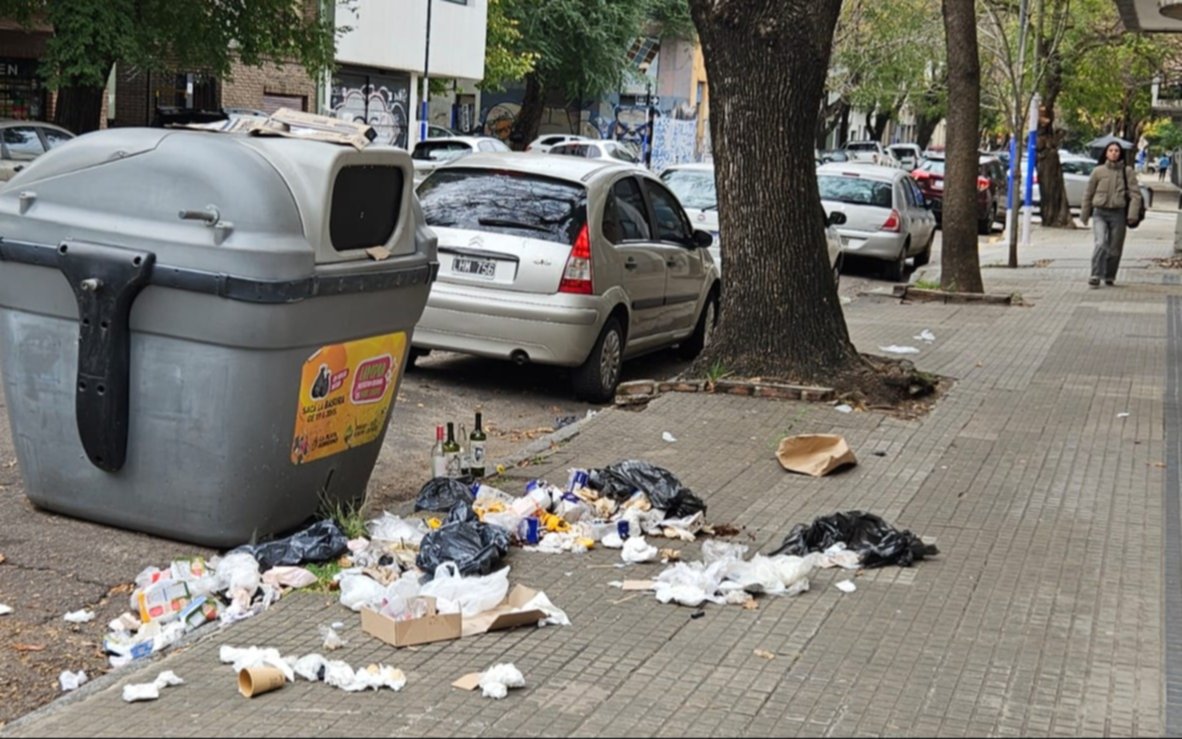 Un "basural constante" a metros del centro de La Plata: queja de vecinos por un hecho que se repite día a día