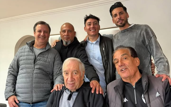 José Sosa visitó a Carlos Salvador Bilardo y recordó sus inicios en el fútbol