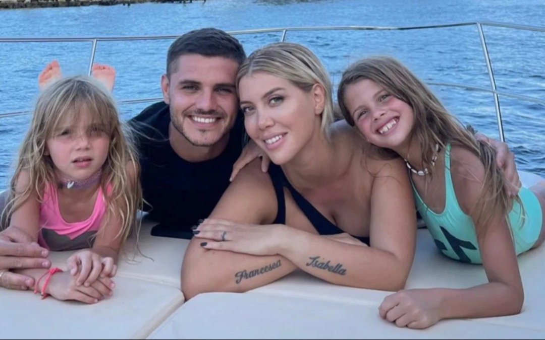 Las hijas de Wanda Nara con crisis de nervios tras las fotos de Mauro Icardi con los hijos de la China Suárez en Turquía