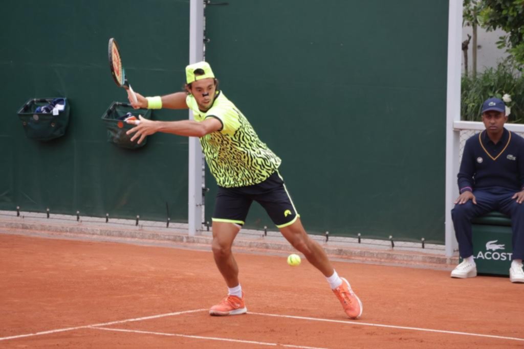 Tirante, por el pasaje al cuadro principal de Roland Garros