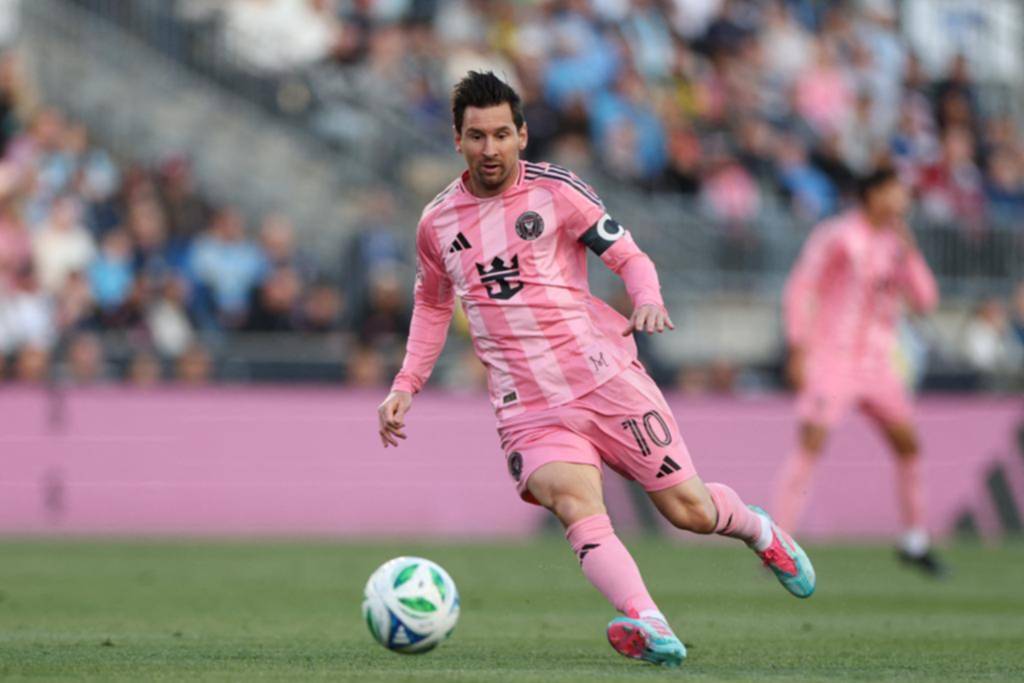 Messi marcó un gol en el empate del Inter Miami