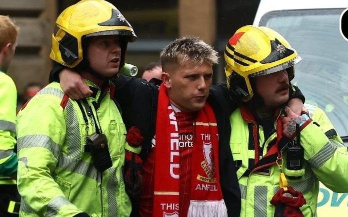Atropellan a hinchas del Liverpool en pleno festejo