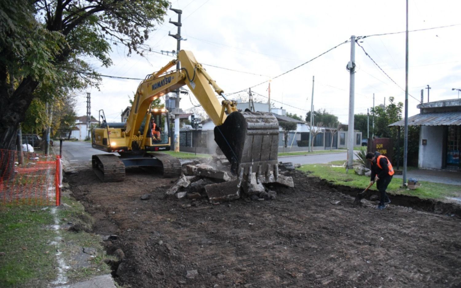 Avanzan las obras en los barrios de La Plata y estos son los cortes para este miércoles 25: qué calles evitar 
