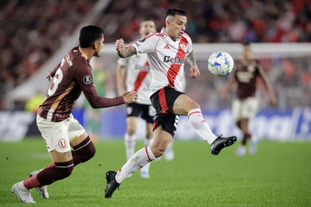 A media máquina: River, lejos de su mejor versión, no pudo quebrar a Universitario