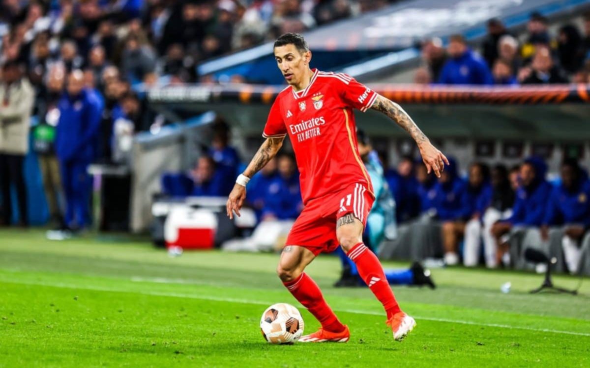 Di María en La Plata: en qué fecha jugará el "Fideo" en el Bosque ante el Lobo