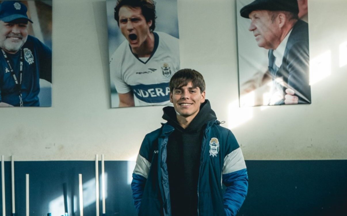 Benjamín Domínguez volvió a La Plata y pasó a saludar a sus ex compañeros de Gimnasia: "Una visita muy especial"