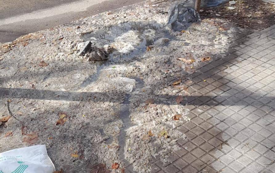 Denuncia por desborde claocal en la zona de 15 entre 64 y 65