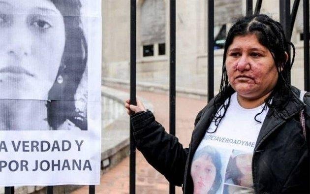 “Les pido por favor que haya justicia por Johana”