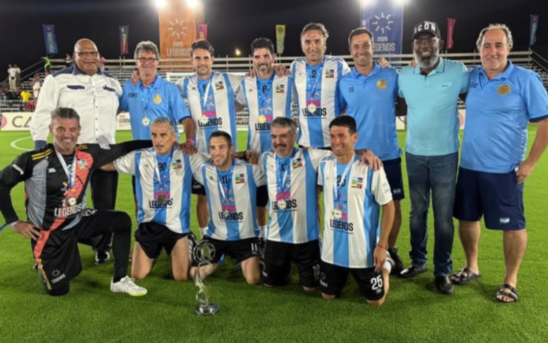 Con un ex Gimnasia y otro de paso por Estudiantes, las Leyendas de Argentinas gritaron campeón
