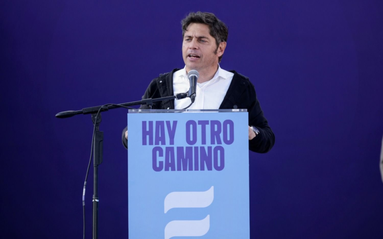 Críticas a Milei y mensaje a la interna peronista: 10 frases de Axel Kicillof en el acto de La Plata