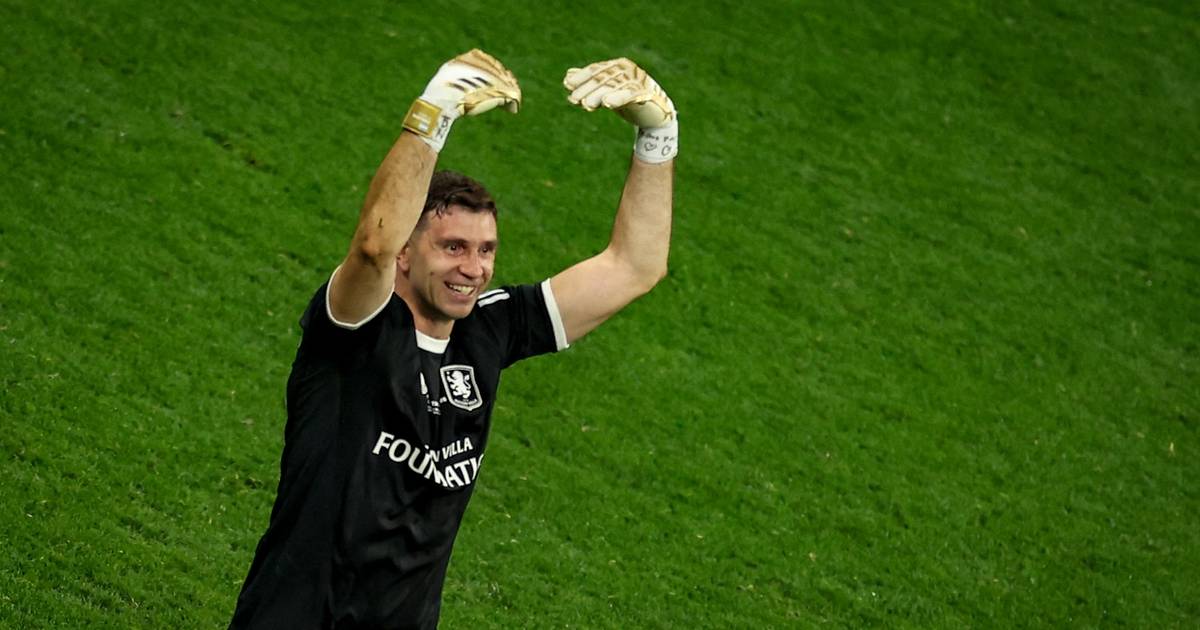 Aston Villa del "Dibu" Martínez y Buendía goleó al Friburgo y se consagró campeón de la Europa League | El Dia