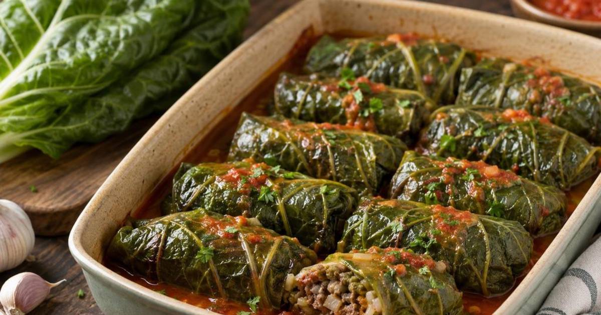 Paquetitos de acelga rellenos Una receta simple, jugosa y bien reconfortante | El Dia