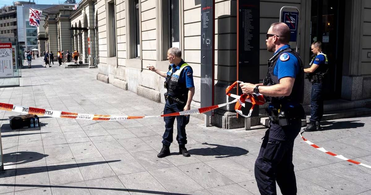 Ataque terrorista en Suiza: un hombre apuñaló a tres personas en una estación de tren | El Dia