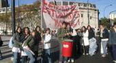 Las alumnas quieren decirle chau al uso del guardapolvos