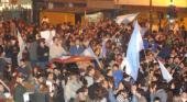 En La Plata, multitud en 7 y 50