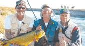 Excelente pesca con mosca en los Esteros del Iberá