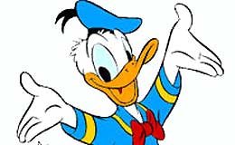 El pato Donald, de cumpleaños