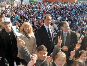 Pereyra, Alberti y Scioli por día del medio ambiente