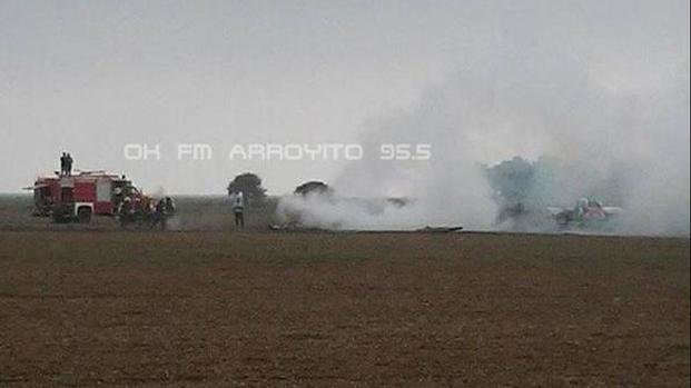 Se estrelló una avioneta de la Fuerza Aérea: dos muertos