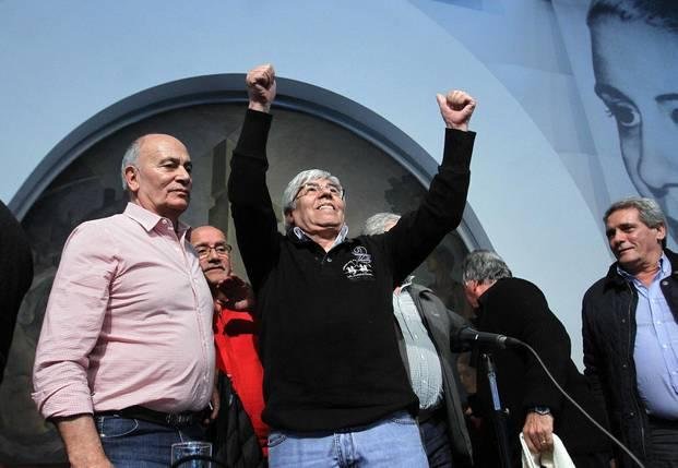Moyano comenzó a despedirse de la conducción de la CGT