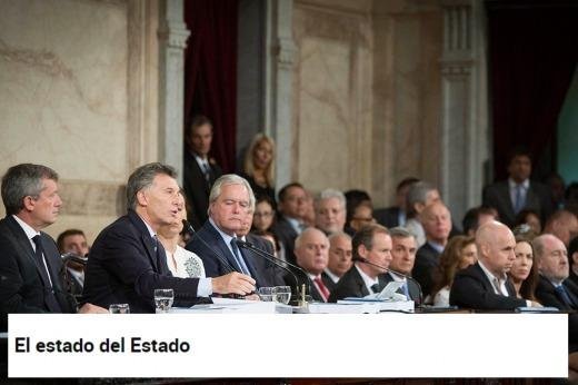 El Gobierno publicó informe titulado “El estado sobre el Estado”
