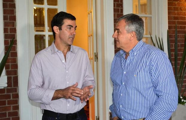 Urtubey y Morales firmaron un convenio de cooperación