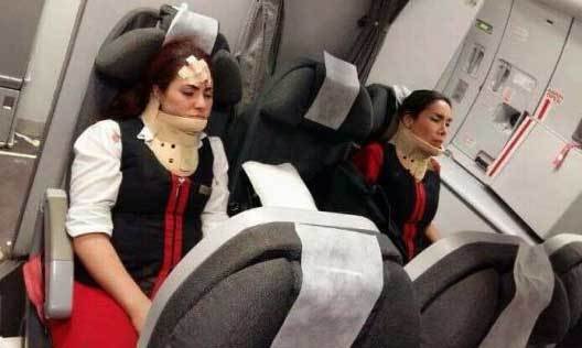 Turbulencias sobre los Andes dejan doce heridos
