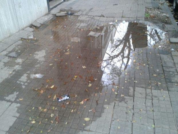 Pérdida de agua en 3, 45 y 46